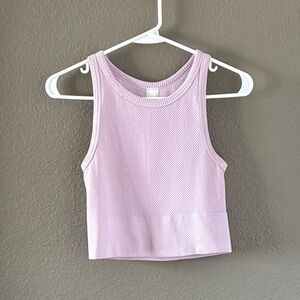 Lavender Ribbed Tank Top